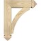Ekena Millwork Thorton Arts and Crafts Rough Sawn Bracket w/ Offset Brace, Douglas Fir, 6"W x 18"D x 22"H BKT0604X18X22THR03RDF - alternate 3